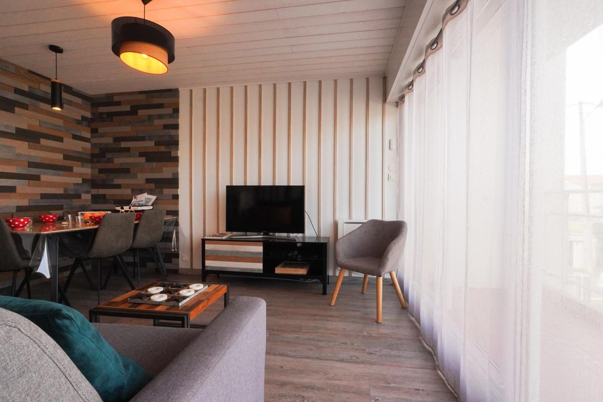 Superbe Appart.55M2 - 200M Ocean Et Parking Biscarrosse Buitenkant foto